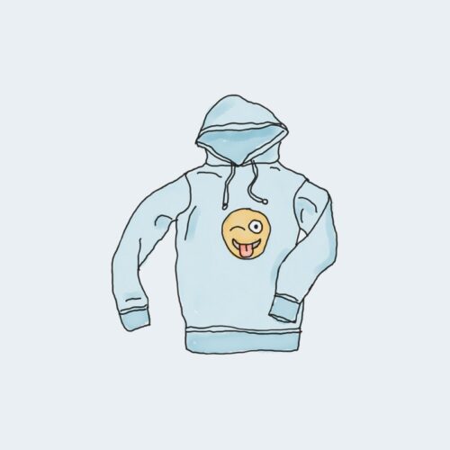 Sudadera con logo (muestra)
